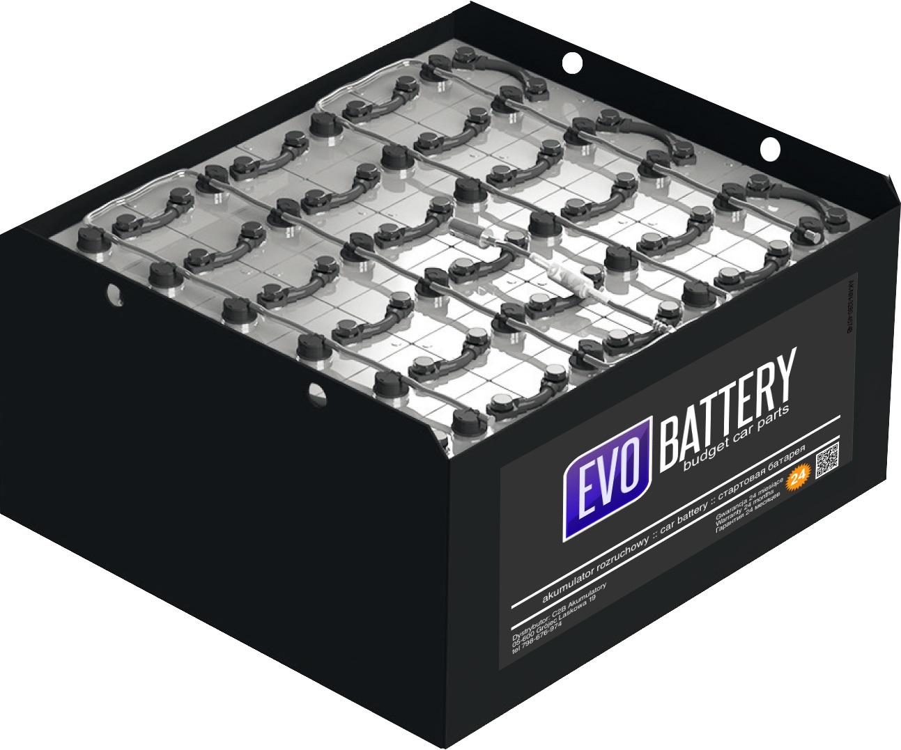 Батарея 1500 циклов 24V 48V 80V тележки батареи