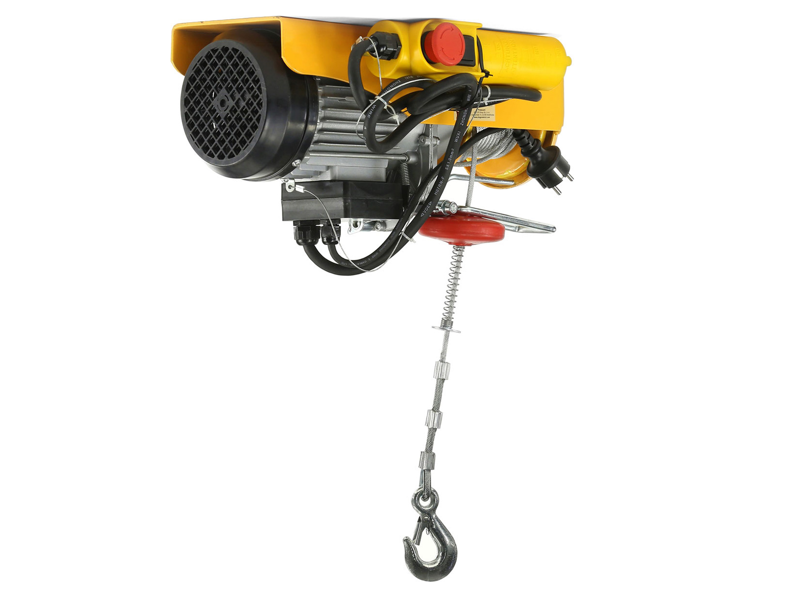  лебідка електрична лебідка 800kg 230v Weight (with packaging) 18.5 kg 