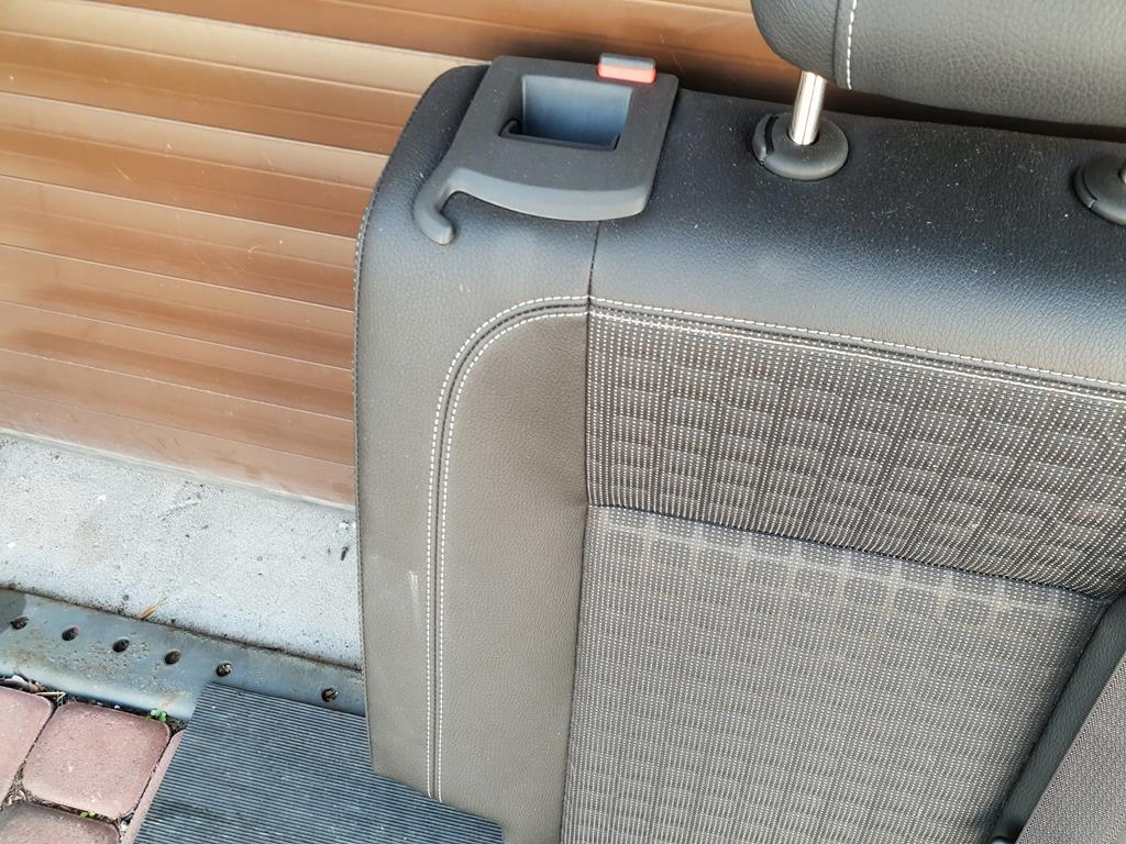 Sitz heck hinten Halbleder Opel Astra J IV