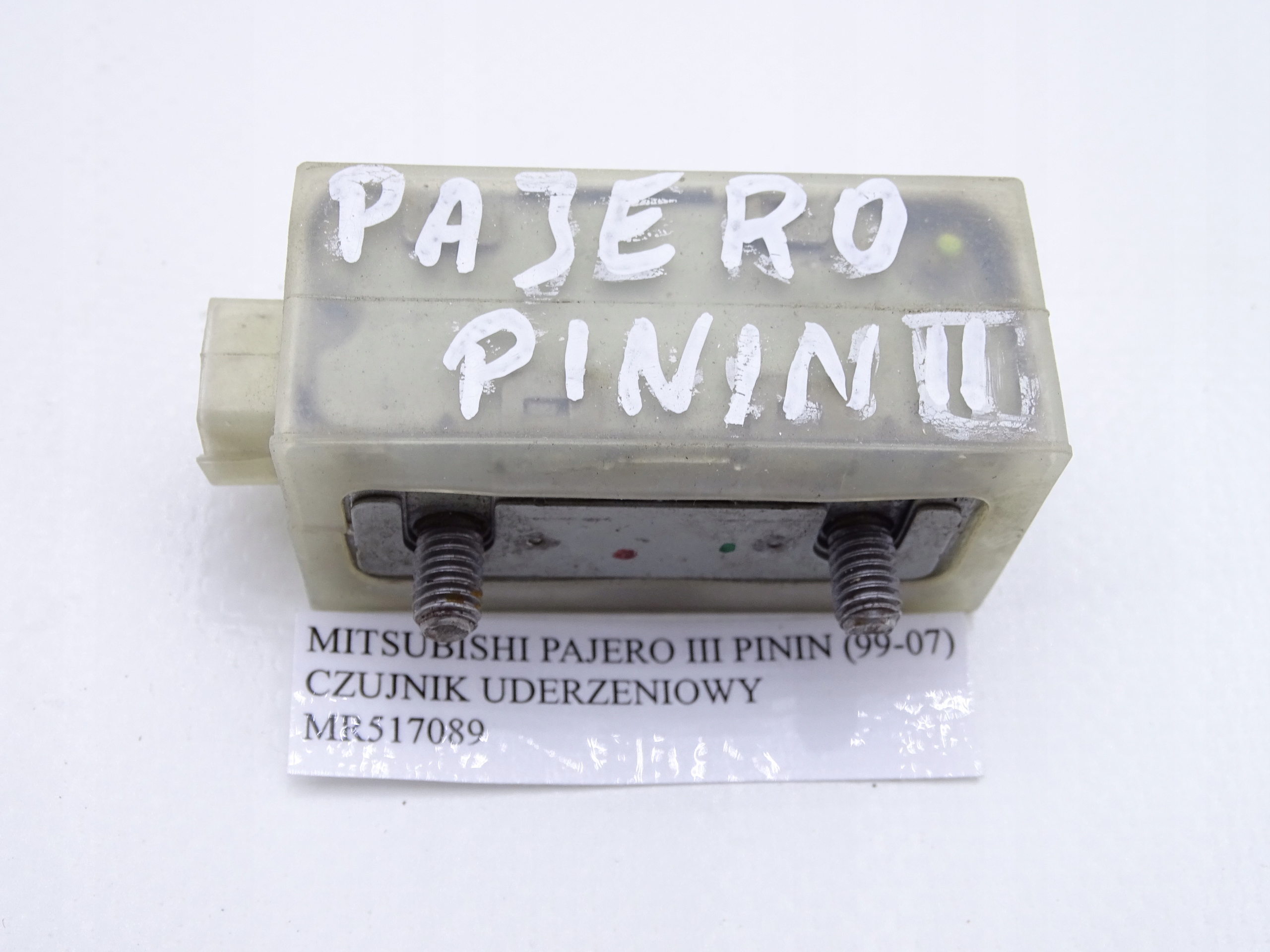 MITSUBISHI PAJERO PININ 00-06 CZUJNIK UDERZENIOWY Typ samochodu Samochody osobowe