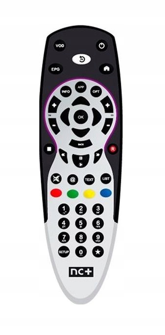 

Nowy Pilot Nbox Canal+ Nc+ N grubasek