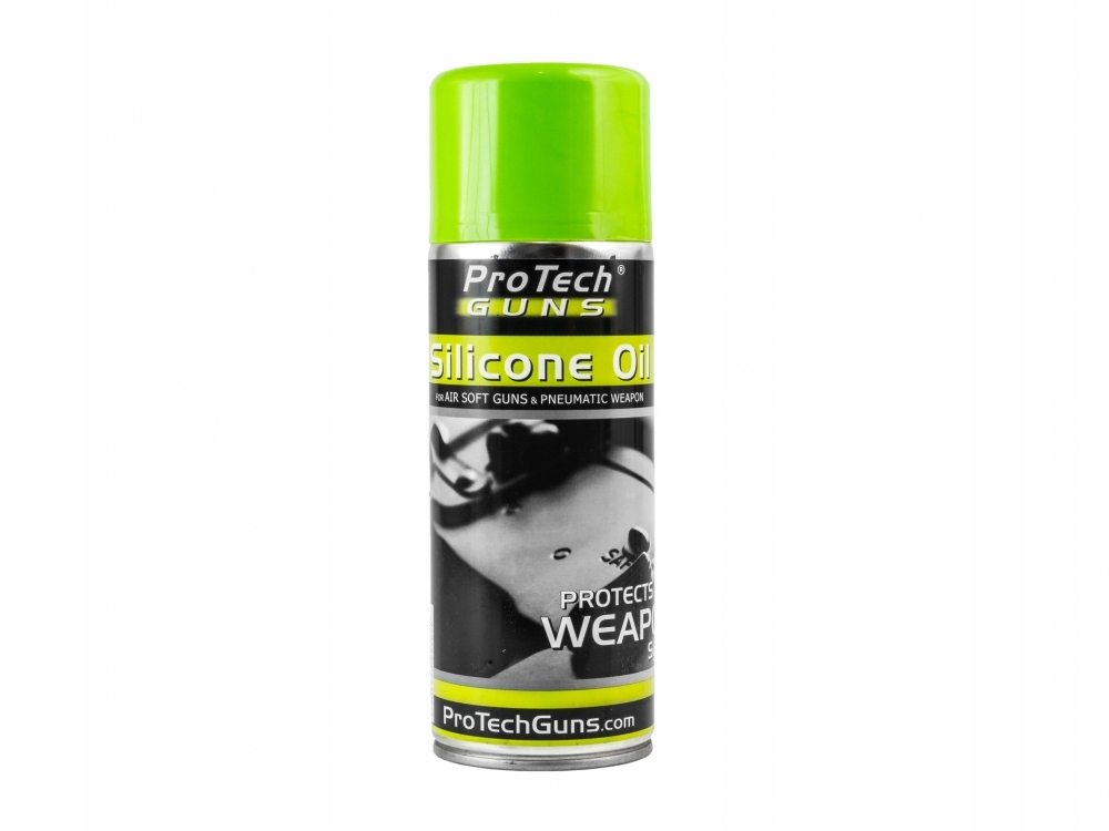 Olej silikonowy Pro Tech Guns 400 ml G05 do konserwacji broni Asg wiatrówki