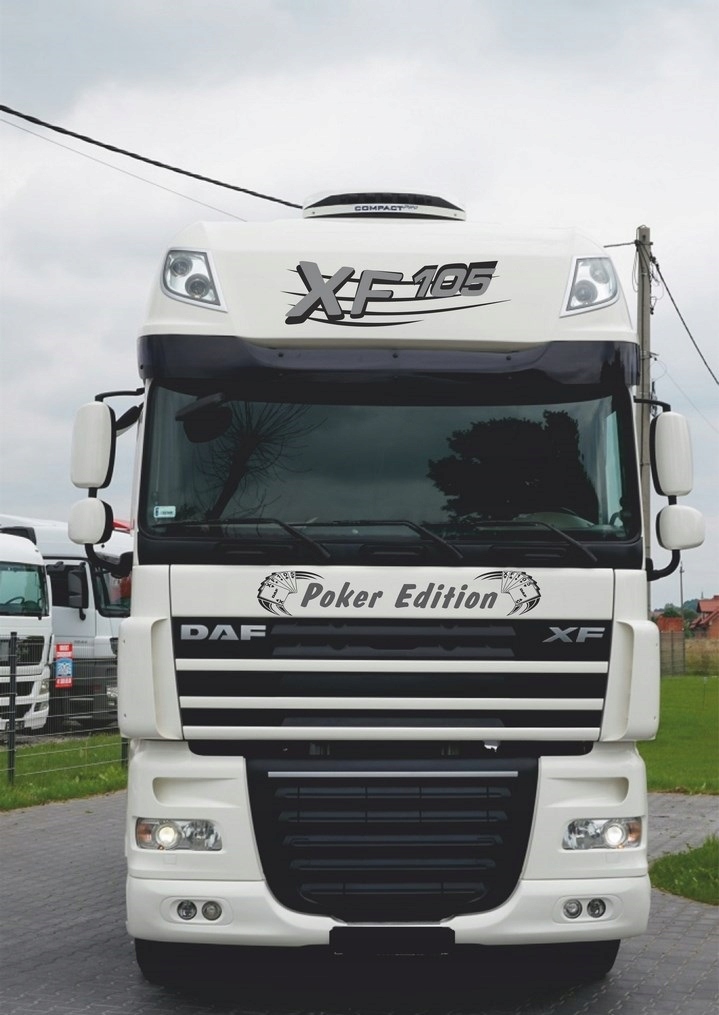 Nálepky Nálepka Daf Xf 105 106 Poker Edition