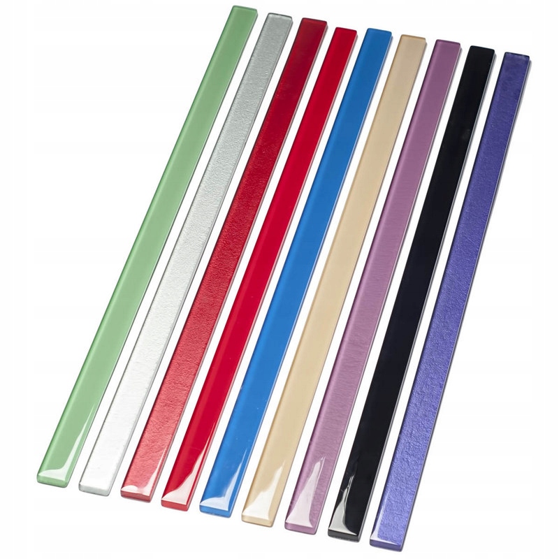 Mozaika szklana , dekor,Listwa szklana 2,3 x 60 cm Wykończenie błyszczące