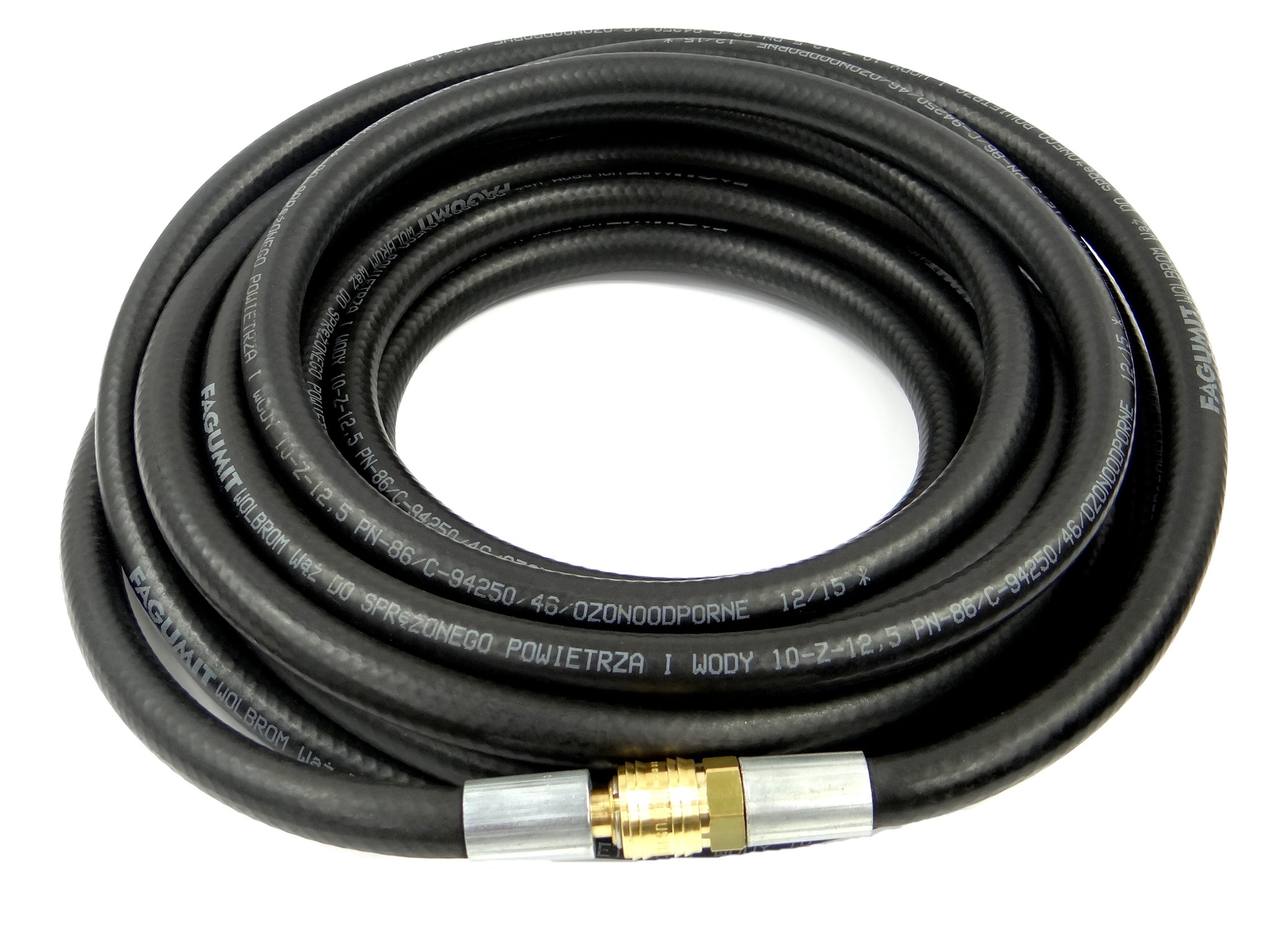 Gumová hadica Fagumit pre vzduch 12,5 x 19,5 mm 15 m