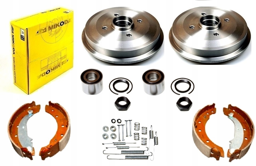 Bebny szczeki CITROEN SAXO PEUGEOT 106 z ABS 203mm