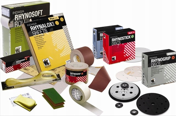 Ролик RHYNODRA 115X50 P40 наждачной бумаги INDASA