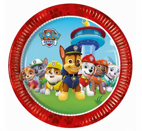 

Talerzyki papierowe Paw Patrol Psi Patrol