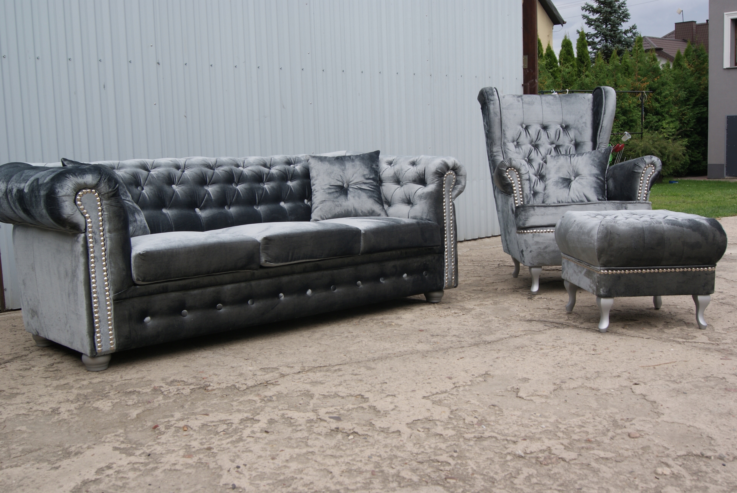 Диван Chesterfield 3os Lux