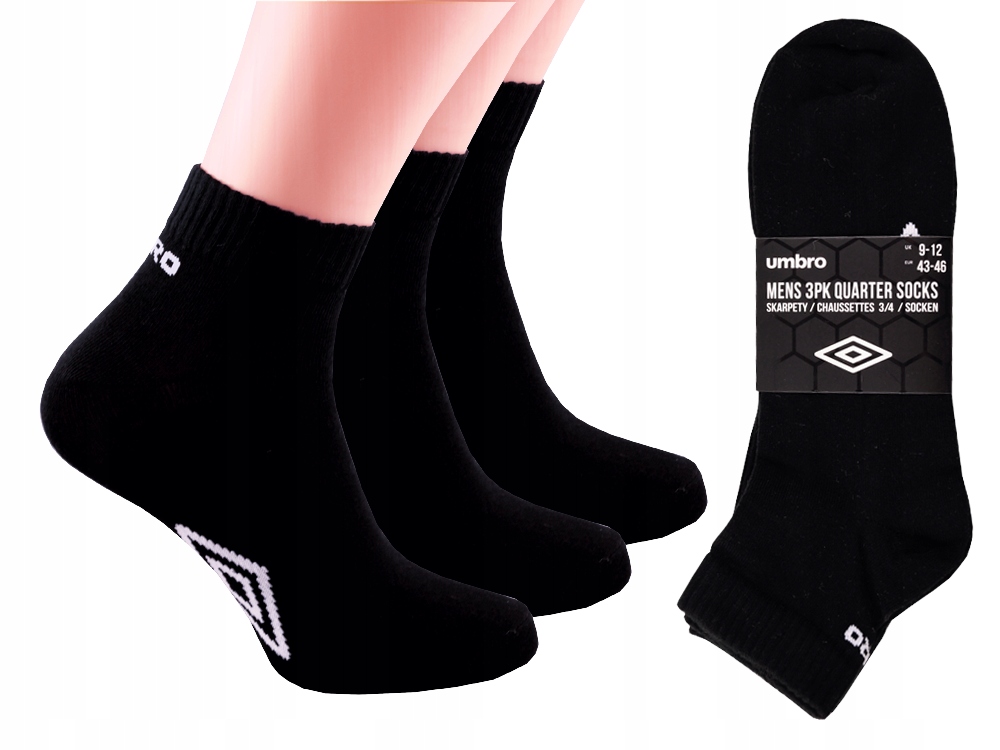 

Skarpety Umbro Quarter 3-PAK - 43-46