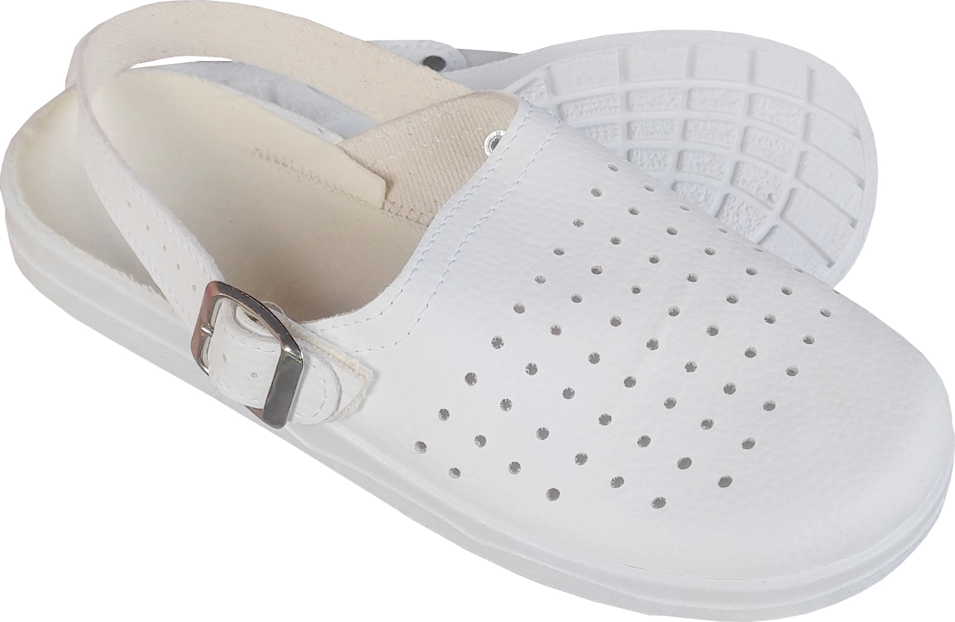 ATEST BHP KLAPKI OBUWIE ROBOCZE ANTYPOŚLIZGOWE 38 Marka inna