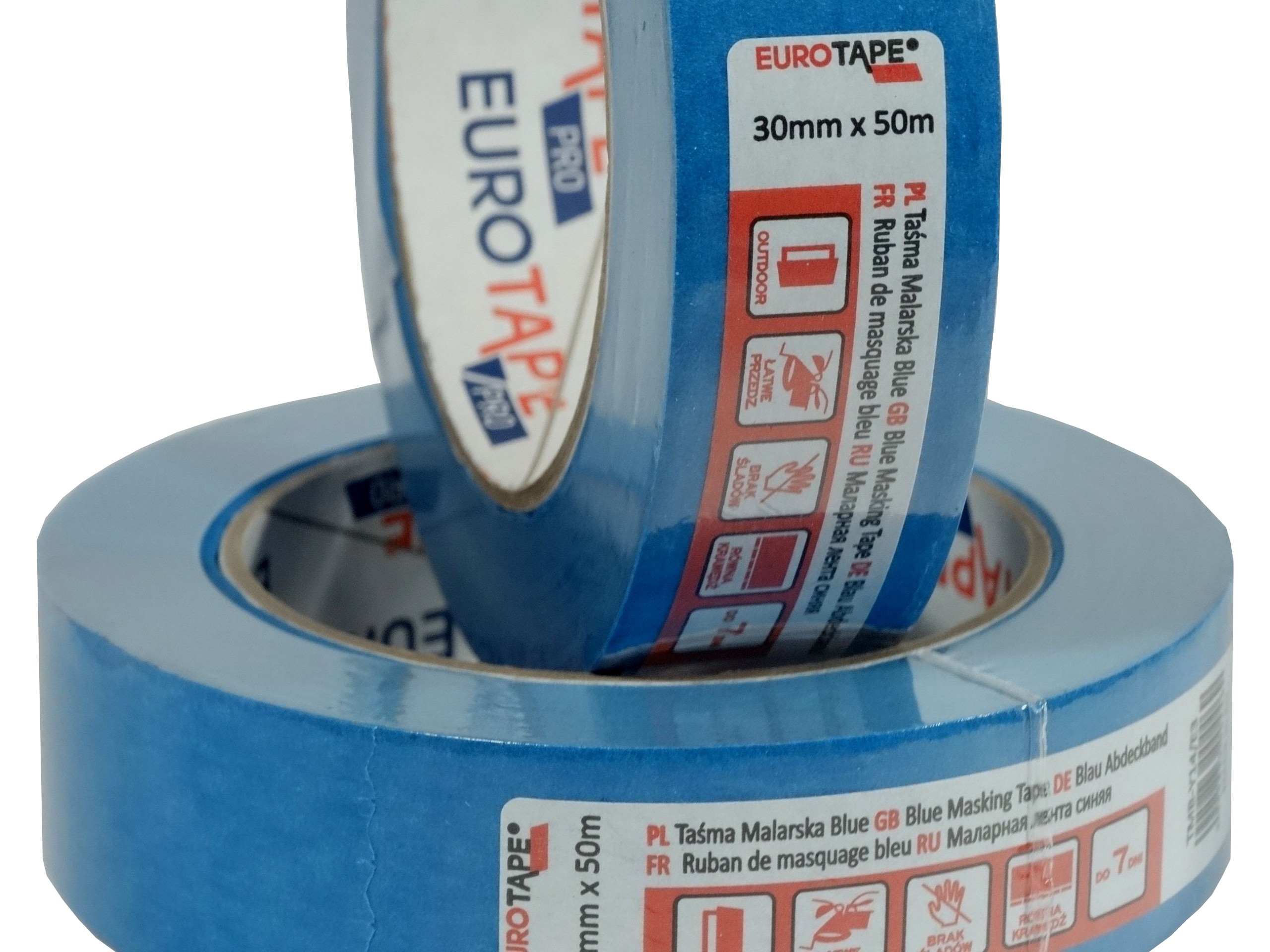 

Taśma Blue Euro-tape Malarska Niebieska 30mm X 50m