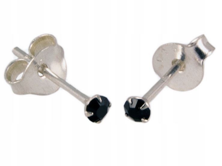 

Versil kolczyki zakuw. cyrkonie 2,5 mm srebro 925
