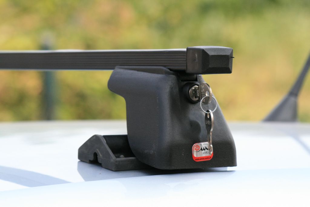 BAGAŻNIK dachowy AMOS bazowy belki dach RENAULT MASTER Bus 2010-2021 Model O