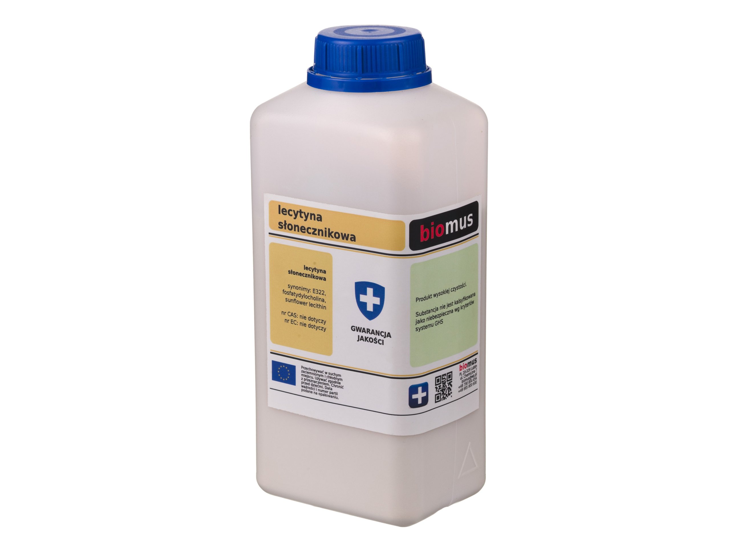 

Biomus - Lecytyna słonecznikowa bez Gmo 1000g 1kg
