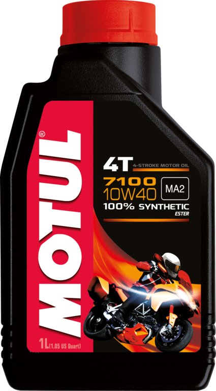 Zdjęcia - Olej silnikowy Motul   7100 4T 10W40 1L Jaso MA2 