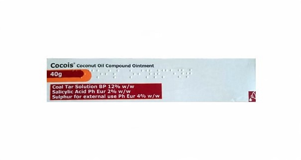 COCOIS OINTMENT * MAŚĆ *40g* Łupież,ŁZS,ŁUSZCZYCA Kod producenta 7350005300142