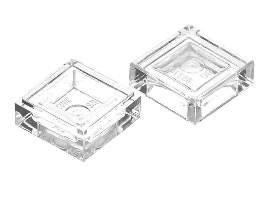 

Lego Płytka gładka 1x1 3070b przezroczysta - 2 szt