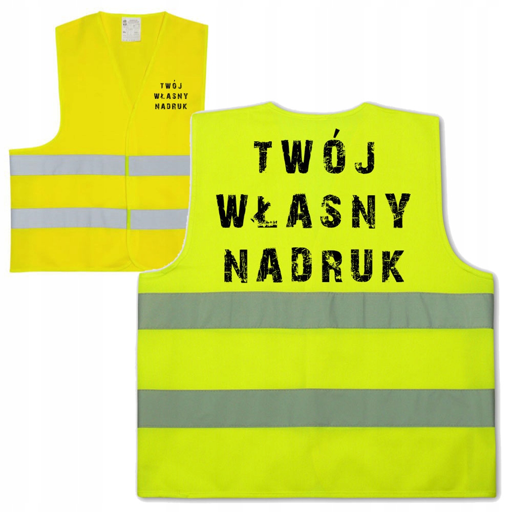 

Kamizelka Z Własnym Nadrukiem Jakość XL