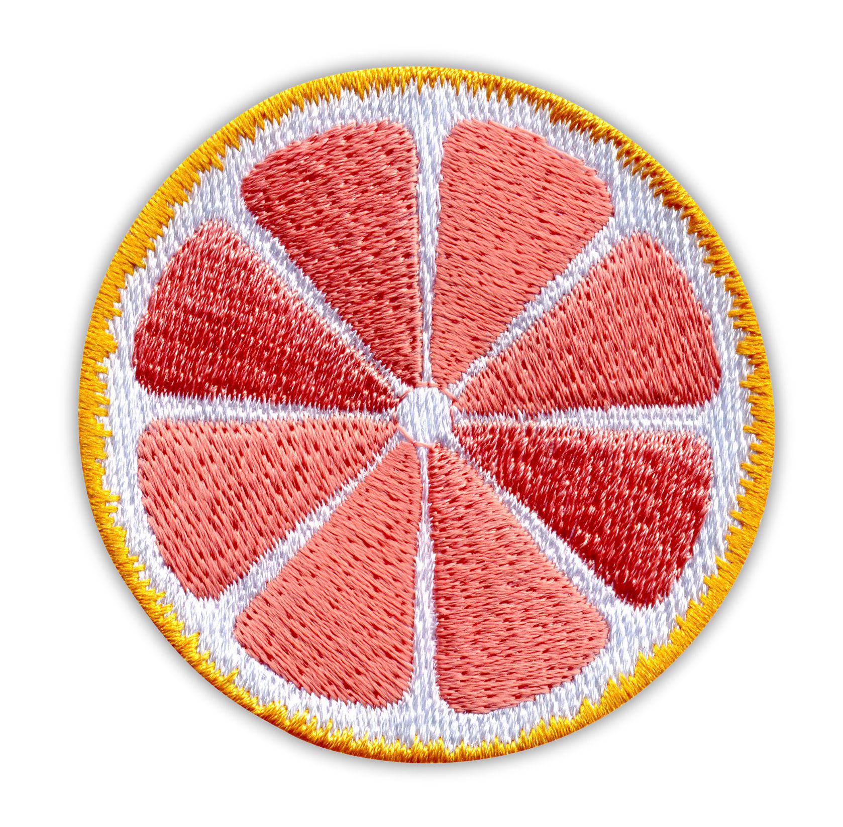 

Naszywka Grejpfrut grapefruit owoc cytrus Haft 6cm