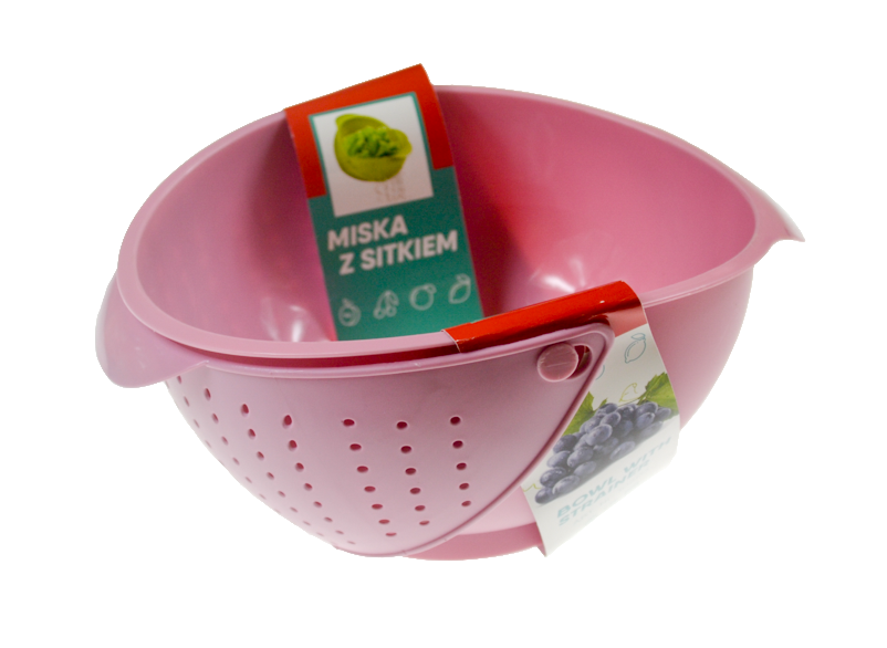 

Miska z Sitkiem do odcedzania 2178 Pastel. Fiolet