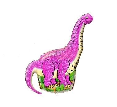 

Balon foliowy 14" Fx - Dinosaur różowy