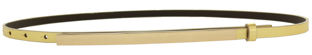 

Pasek damski do sukienki 1,5 cm Skóra Naturalna