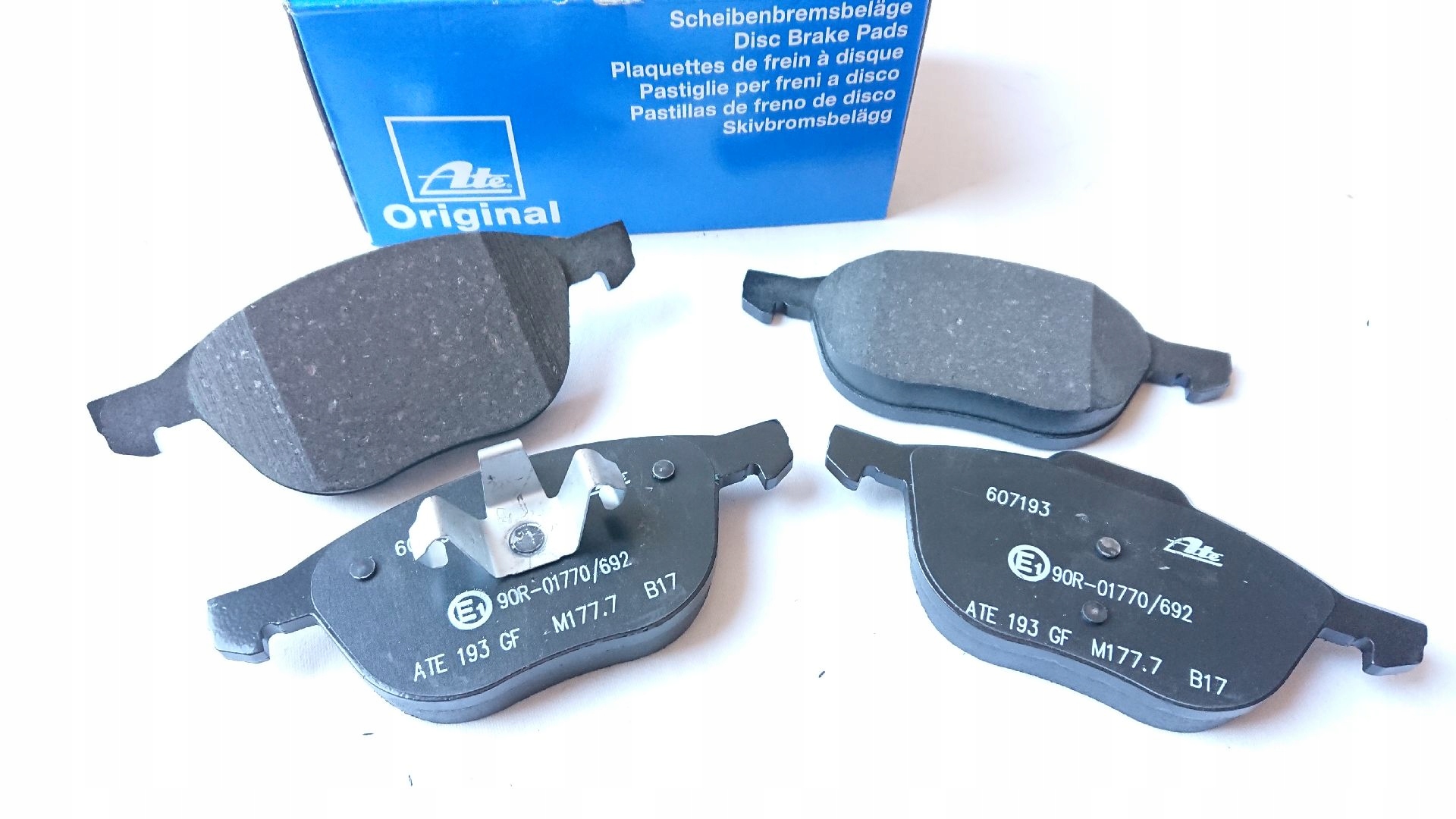 13.0460-7193.2 - Гальмівні колодки передні ate VOLVO S40 II V40