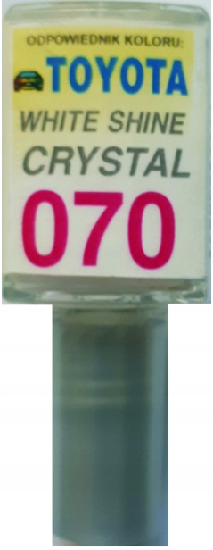 

Toyota White Shine Crystal 070 Lakier Zaprawka Ara