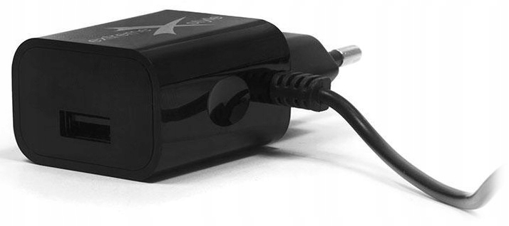 

Ładowarka sieciowa Usb typ-C +usb 2,4A 1m czarna