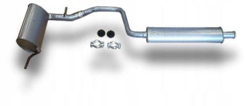 E19247 - PEUGEOT 607 3.0 V6 бензиновий середній глушник + гума