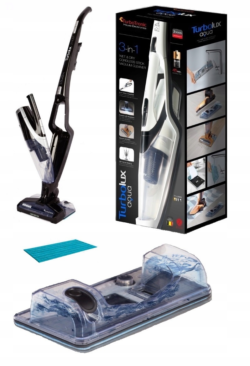 

Odkurzacz Mop Myjący Power Aqua 3W1 Bezprzewodowy