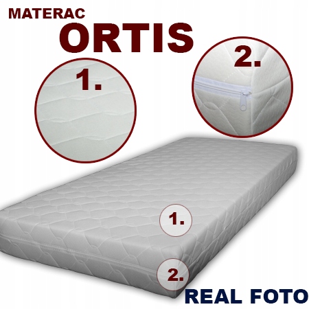 Materac Kieszeniowy ORTIS 90x200 - 7-STREF - H2 Długość materaca 200 cm