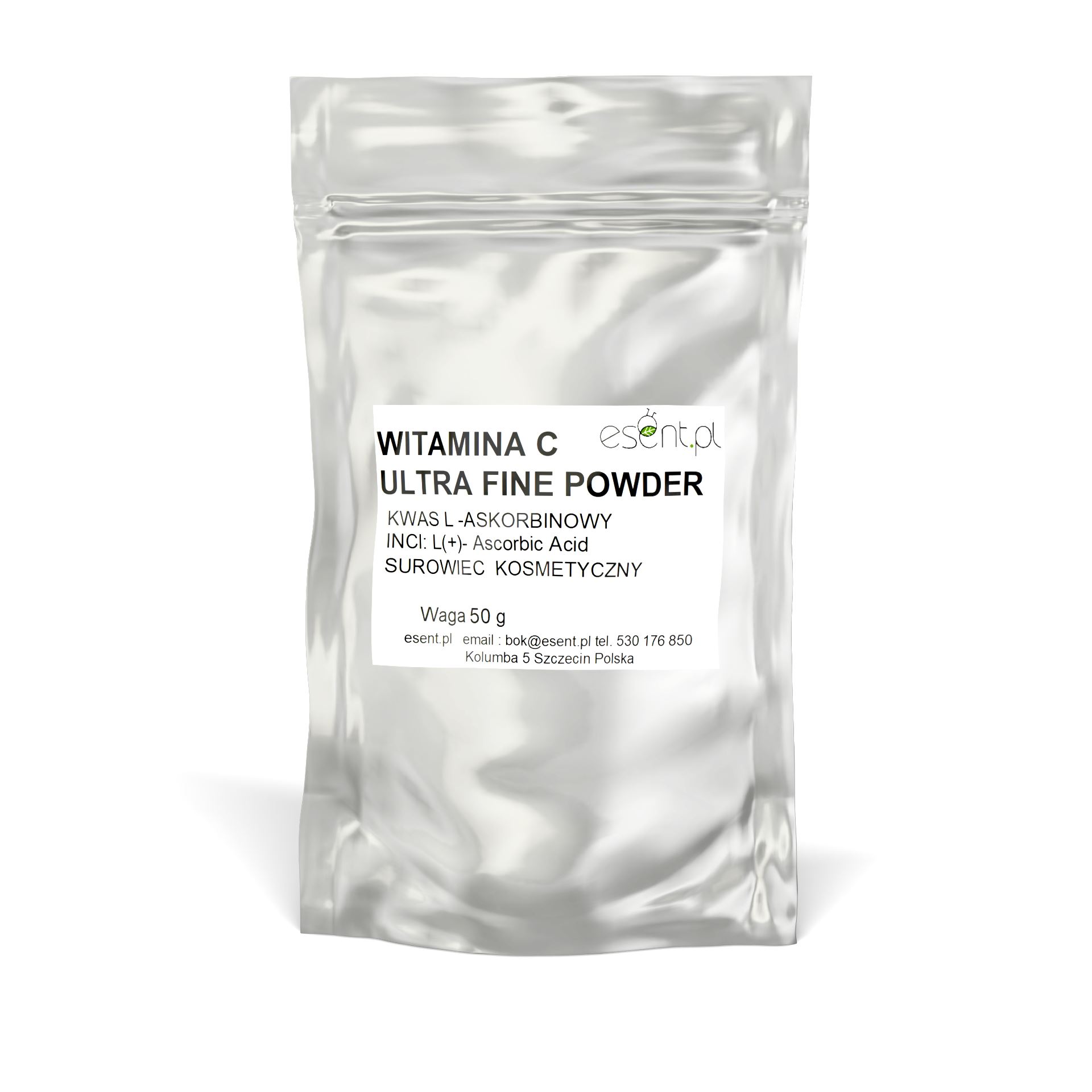 

Witamina C kw. askorbinowy Ultra Fine 50g kosmet.