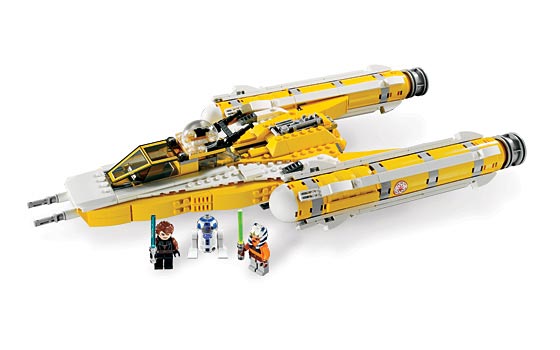 lego star wars 8037 MYŚLIWIEC ANAKIN Y-WING R2-D2 Bohater Star Wars