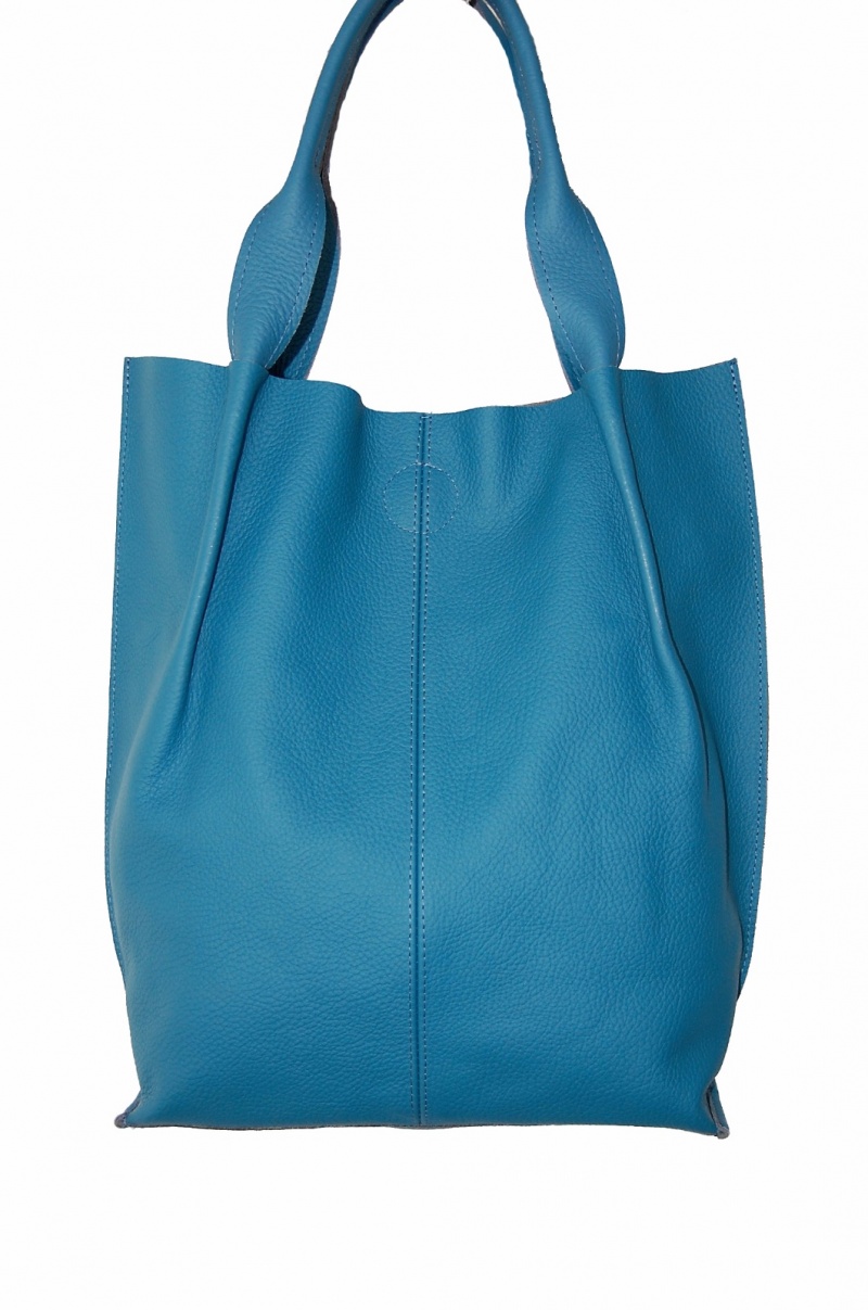 

Torebka Skórzana Shopper Bag 100% Skóra Naturalna