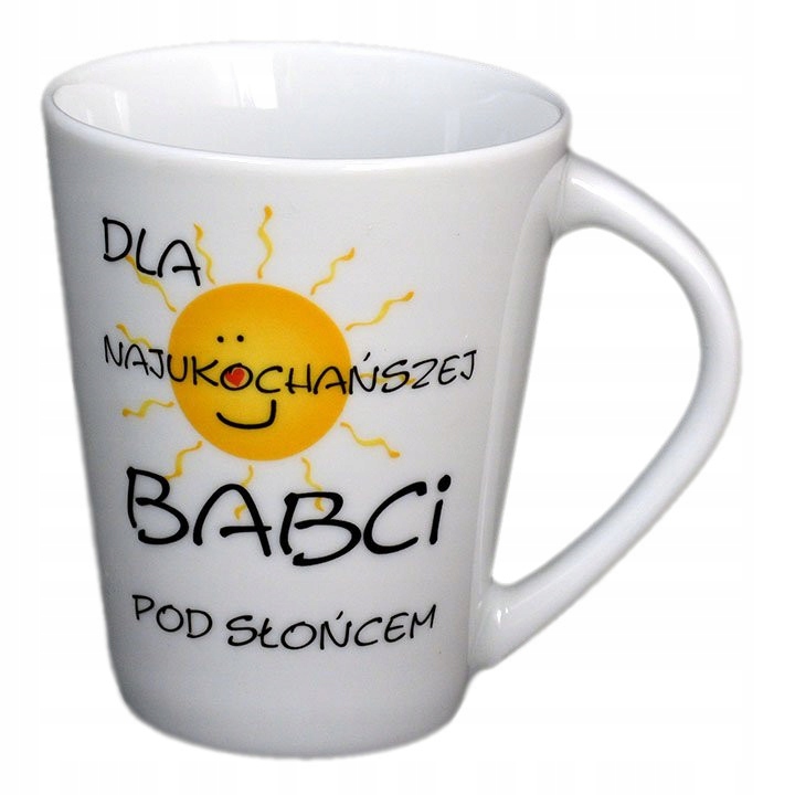 

Kubek Dla Najukochańszej Babci pod słońcem Lubiana