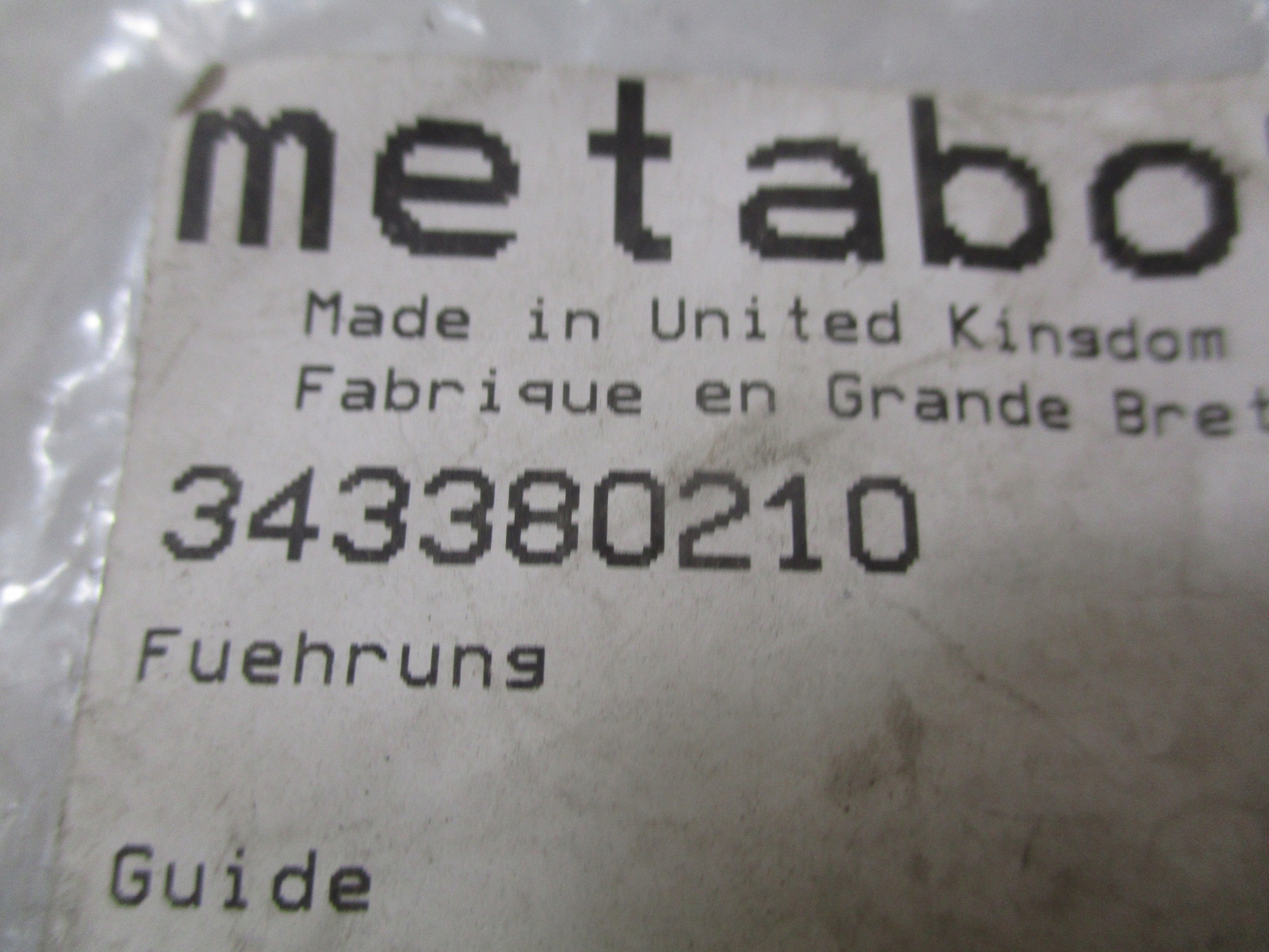 Prowadzenie do młota Metabo MHE 95 Marka Metabo