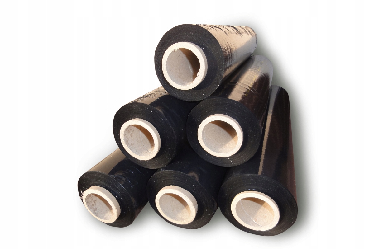 35x Folia STRETCH MINI RAP PRZEŹROCZYSTA 10cm 0,3kg GRANAT TRANSPARENT Szerokość folii 10 cm