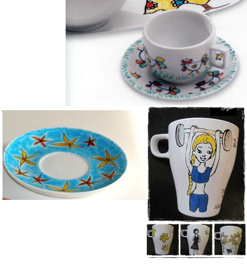 MARKER pisak do ZDOBIENIA kubków talerzy szklanek Marka Toma