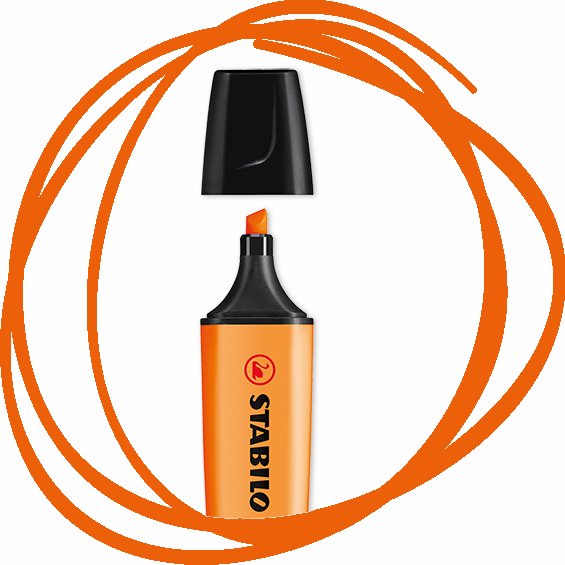 МАРКЕР STABILO BOSS MAZAK МАРКЕР ОРАНЖЕВЫЙ