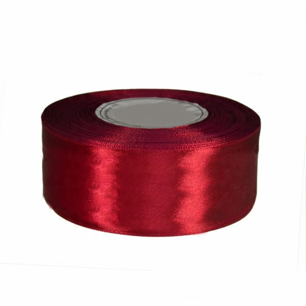 

Wstążki satynowe 38 mm 32mb 8058 Bordowy