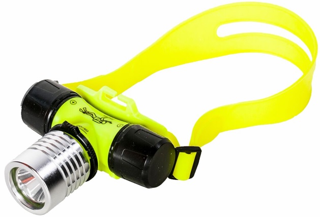 Latarka Czołówka Wodoodporna do 25 m 180 lumens