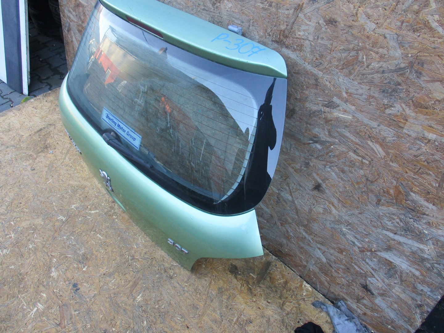boot doors Peugeot 307