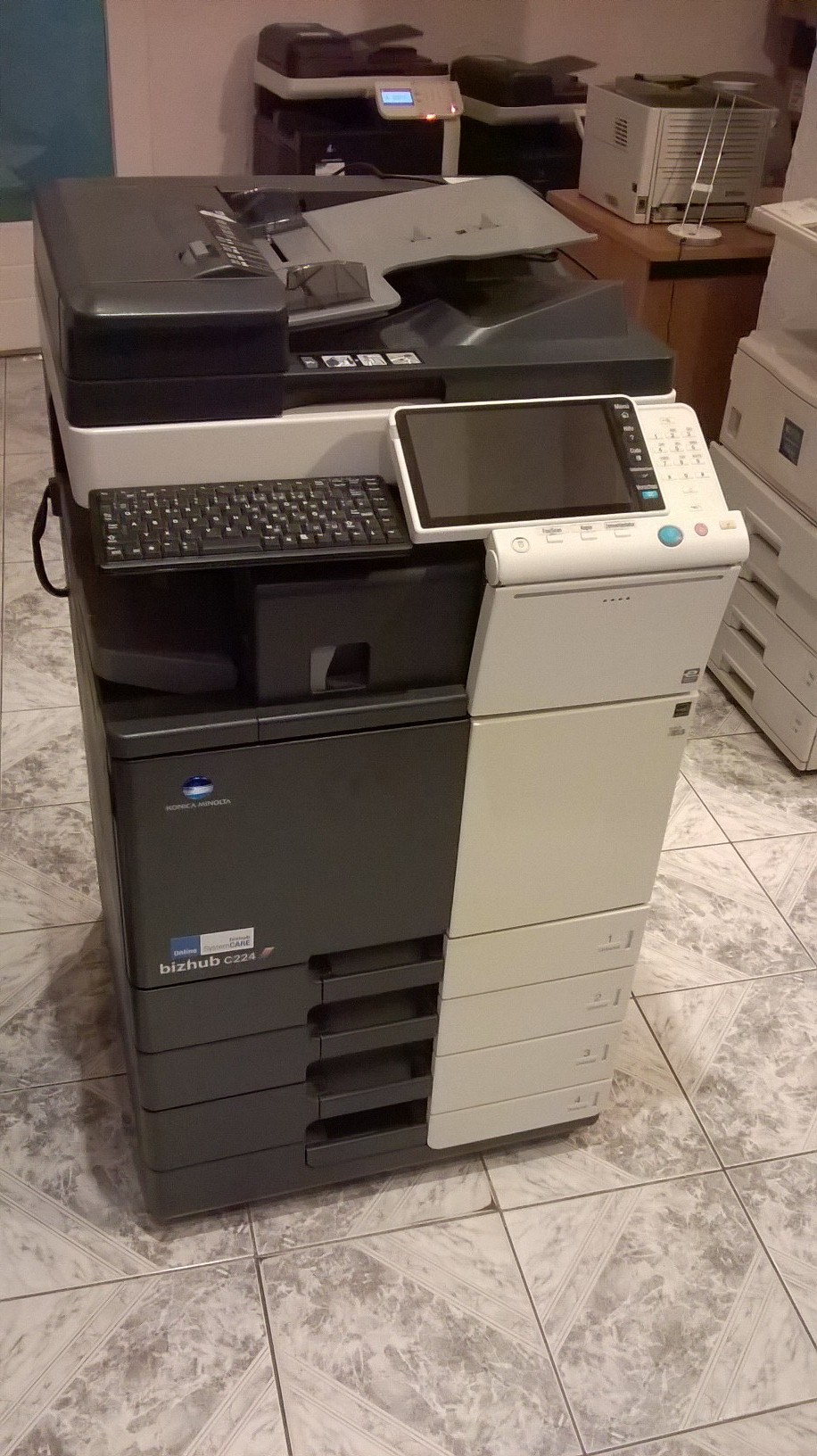 Konica Minolta Bizhub C224e C284 C364 kolorowe 7685370729 ...