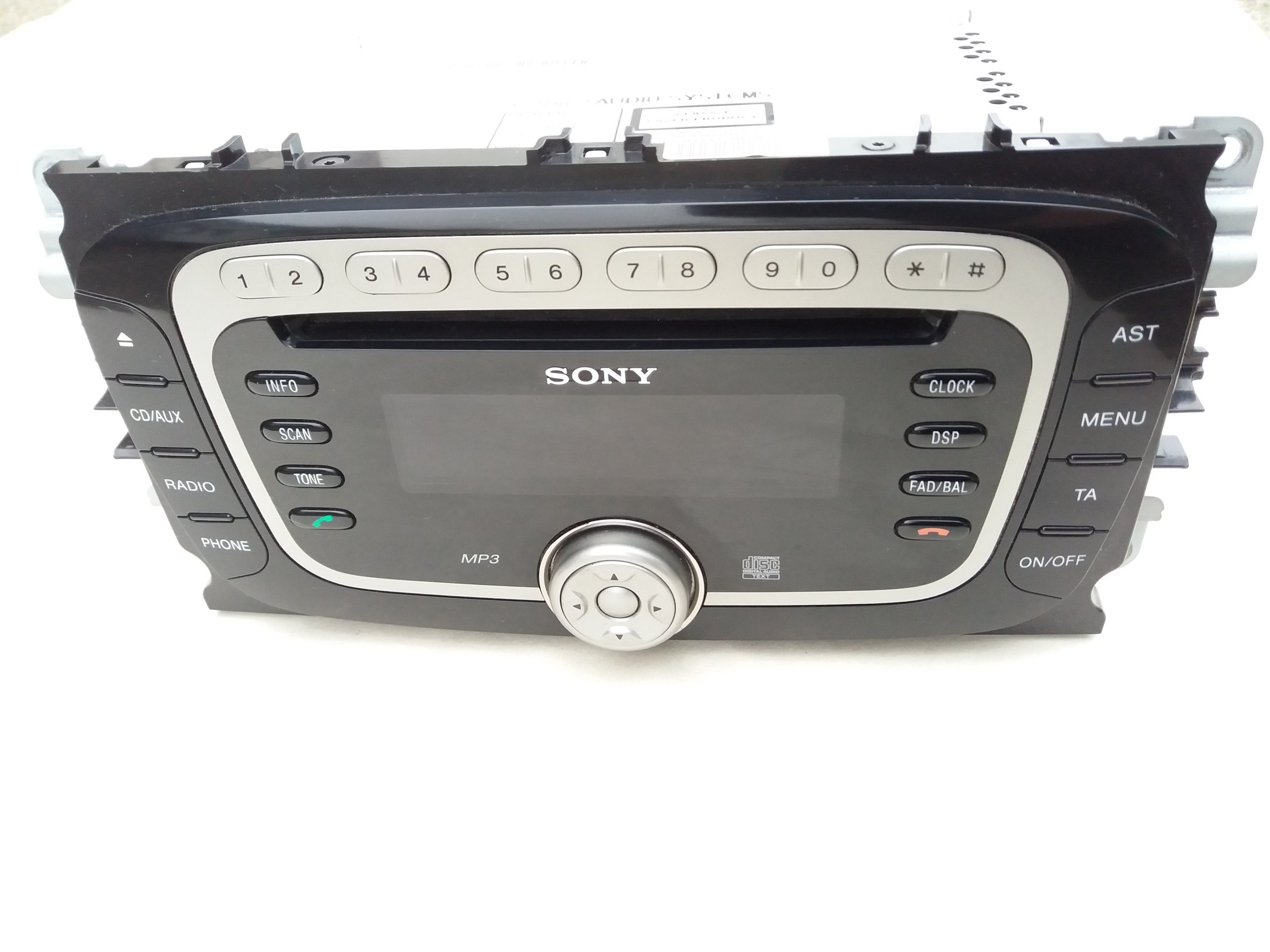 ORYGINALNE RADIO SONY CD MP3 FORD MONDEO MK4 7878143075