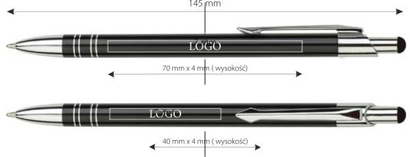 Długopisy Cosmo Bond Touch z rysikiem + Grawer Marka Cosmo