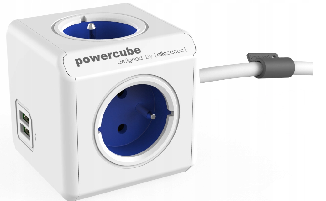 

Przedłużacz PowerCube Extended Usb 1,5m Niebieski