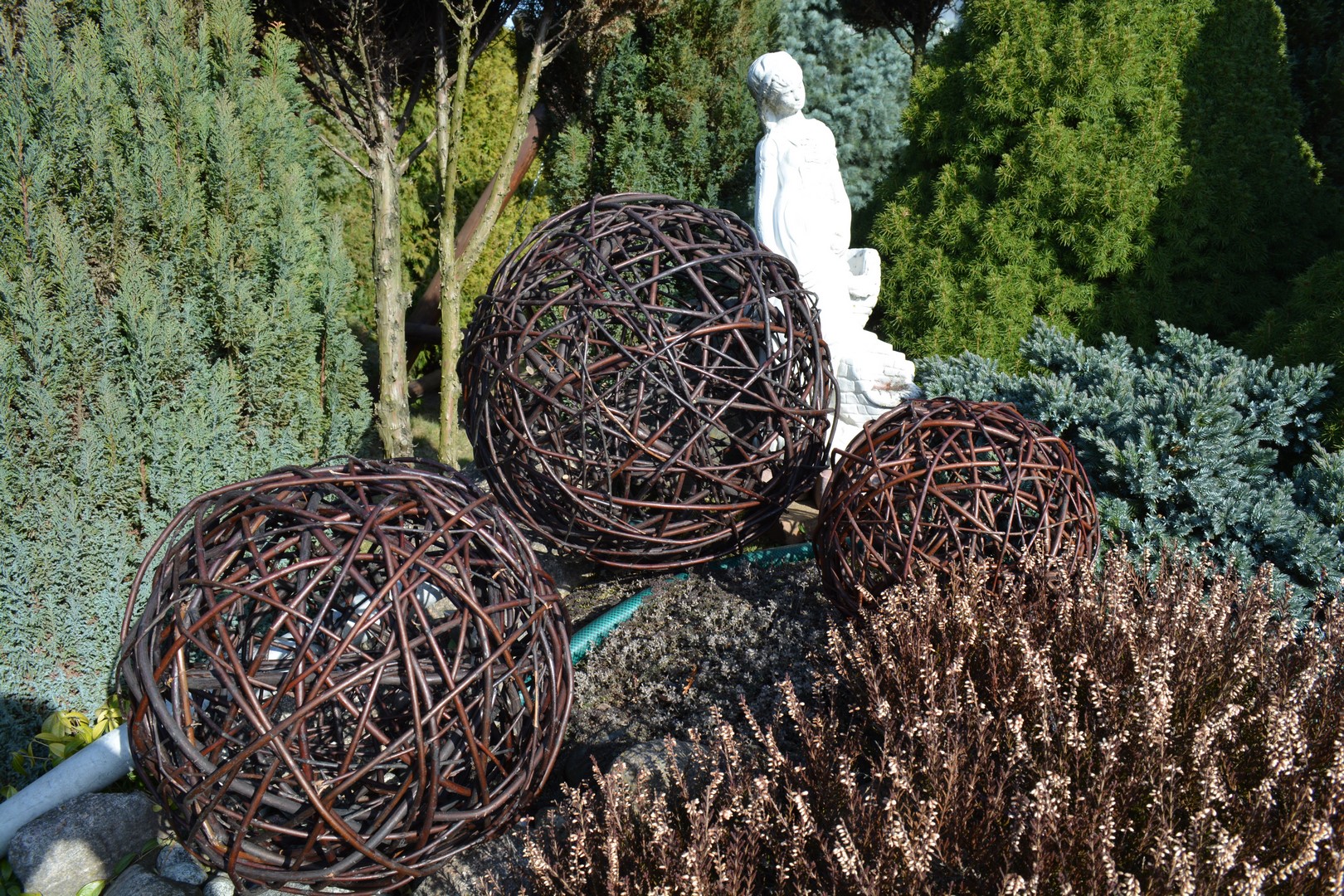 KULA WIKLINOWA KOMPLET 3 SZTUK ŚREDNICA 40,30,20 Producent inna