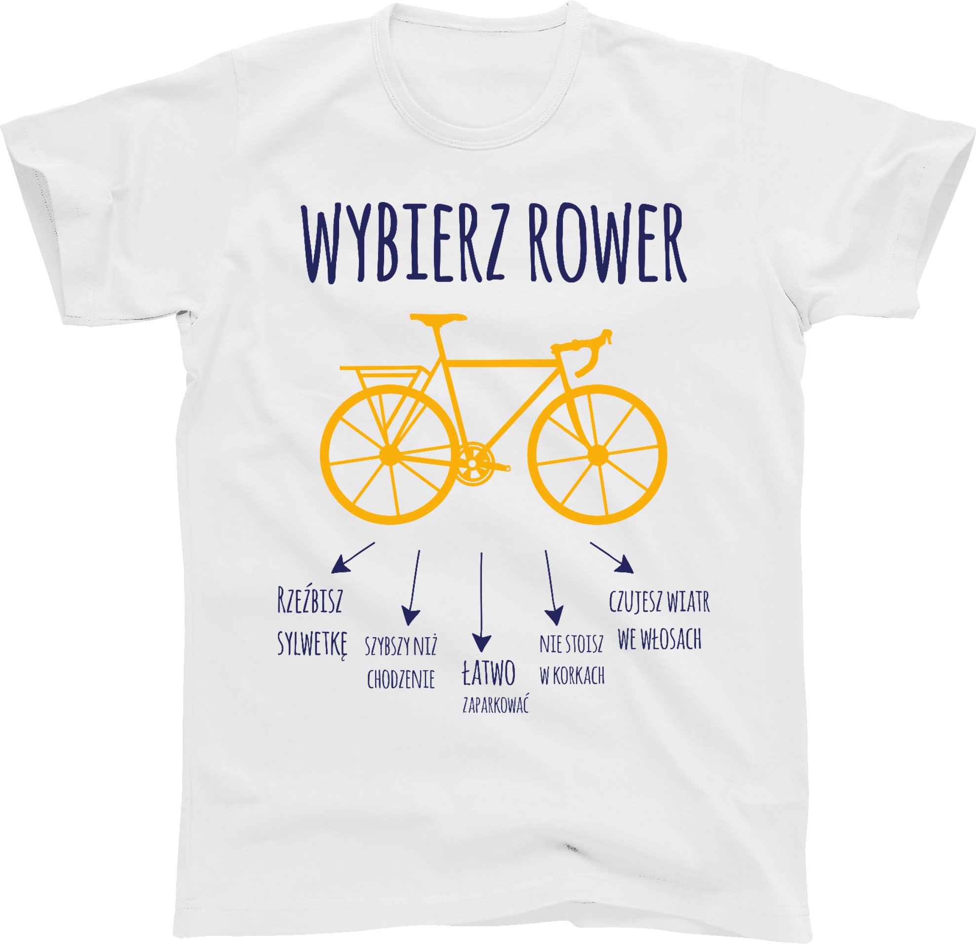 

Koszulka Rowerowa Na Rower Wybierz Rower